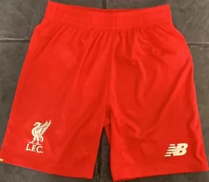 Pantalones Cortos Liverpool FC Fútbol New Balance Rojo Niños Pequeños - Imagen 1 de 3