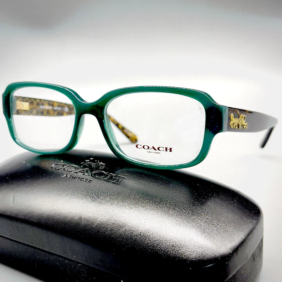 Coach HC6105 5451 Eyeglasses 51-15-140 Women’s Frame + Case 100% Authentic - Image 1 of 4