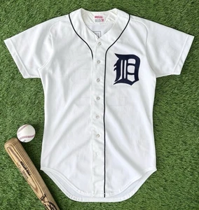 Detroit Tigers Lance Parrish Vintage 1977 Authentic 70s 80s MLB Baseball Jersey - Picture 1 of 6