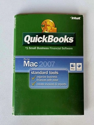 QuickBooks Pro For Mac 2007 w/ Product Key - Image 1 of 3