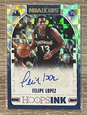 2018-19 Hoops #HI-FLP Felipe Lopez Hoops Ink AUTO - Image 1 of 2