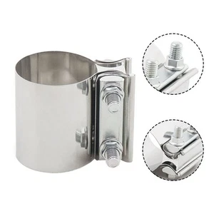 Adjustable Exhaust Muffler Connector Clamp Stainless Steel Construction - Picture 1 of 65