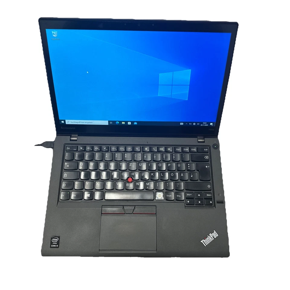 Lenovo ThinkPad T450s i5-5200U, 12 GB RAM, 512 GB SSD, grosser Akku, Win10 - Bild 1 von 4