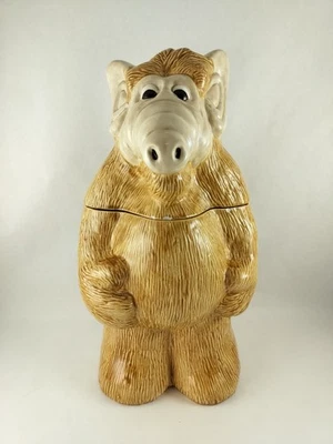 Tarro de galletas ALF años 80 T.V. Show Grande 14" De Colección Raro - Algunas Fichas Pequeñas  Foto 1 de 4