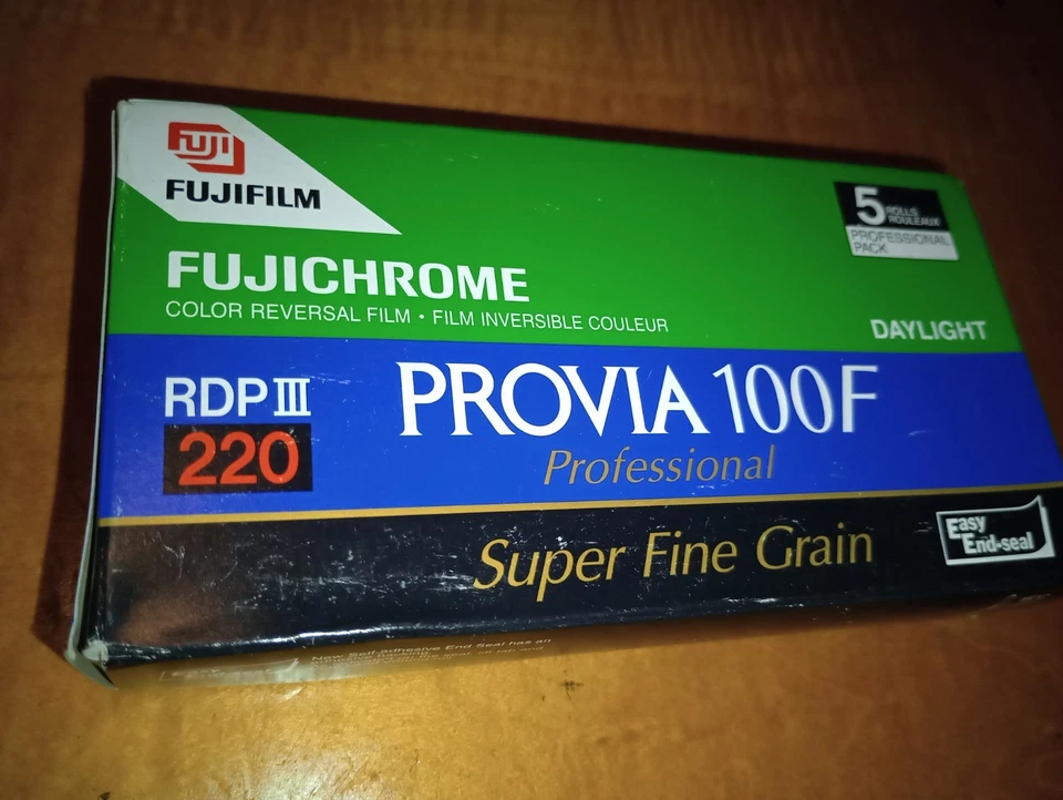 Fujifilm Provia 100F 220 RDP III - Excellent Results , No Returns  On This Item - Image 1 of 4