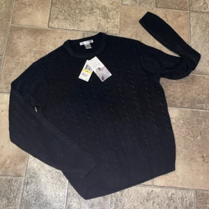 GEOFFREY BEENE Black Pullover Sweater Mens Size M Brand New W Tags ❤️blt7m76 - Picture 1 of 7