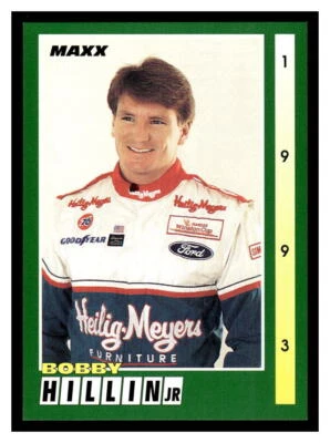 1993 Maxx #90 Bobby Hillin - Image 1 of 2