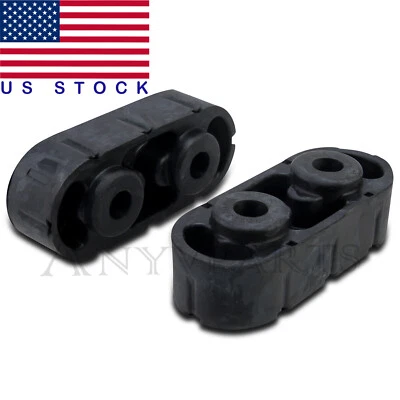 Soporte de montaje aislador de suspensión de escape Fit GMC 99-17 Sierra 1500 2500 3500 un par Foto 1 de 4