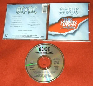 AC/DC The Razors Edge 1990 GERMANY CD TOP! early press ANGUS YOUNG Thunderstruck - Bild 1 von 1