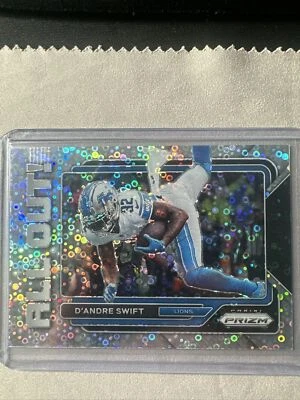2022 Panini Prizm - D'Andre Swift All Out! No Huddle Prizm #AO-20  - Image 1 of 2