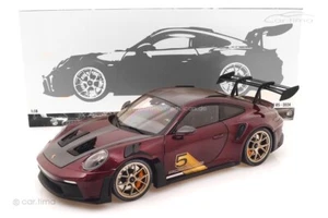 Porsche 911 (992) GT3 RS Weissach Package Amethyst Met. Minichamps 1:18 11006202 - Foto 1 di 6