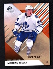 ET) 	2016-17 SP Game Used Orange Rainbow Draft Year #27 Morgan Rielly 021/112