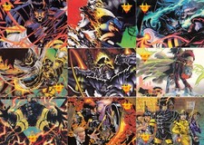 ASH 1997 DYNAMIC FORCES COMPLETE BASE CARD SET OF 90 MC