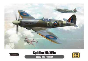Wolfpack #WP14817 1/48 Spitfire Mk.XIVc WW2 RAF Fighter Premium Edition Plastic - Photo 1/9