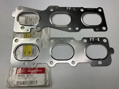 NUEVO Juego de juntas de colector de escape, izquierda y derecha, OEM para Hyundai 3.3L 3.8L V6 Foto 1 de 4