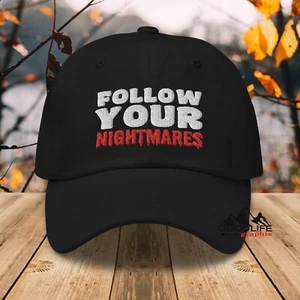 Sombrero de papá de béisbol de Halloween Follow Your Nightmares - Imagen 1 de 21