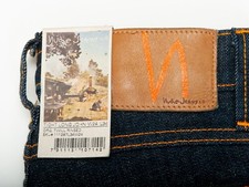 Nudie NWT Tight Long John Jeans 24 13845