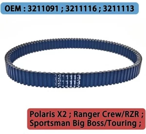 Drive Belt 1040x30 For Polaris Sportsman 500 600 700 800 3211091 3211116 3211113 - Picture 1 of 9