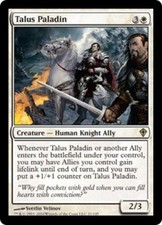 Talus Paladin ~ Moderately Played Worldwake MTG Magic UltimateMTG White Card