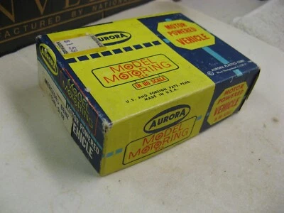 Caja original Mercedes Aurora Vintage HO 1960-1962, vacía, vibrador Foto 1 de 4