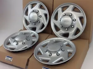 1998-2018 Ford Econoline E250 E350 E450 16" Wheel Hub Cap COVER Set of 4 new OEM - Picture 1 of 7