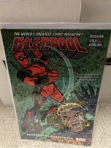 Deadpool World's Greatest Deadpool vs Sabretooth New Marvel Comics TPB - Imagen 1 de 1