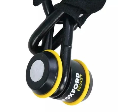 OXFORD BEAST STRONGEST AND LARGEST LOCK AND CHAIN MOTORBIKE SECURITY LK126 LK120 - Image 1 of 4