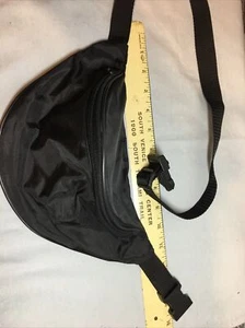 Waterproof Black FannyPack 11 X 6 Inches. Belt Expands From 31 To 42 Inches - Picture 1 of 7