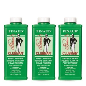 [3 Stck.] Clubman Pinaud Pulver weiß 9 Unzen - Bild 1 von 3