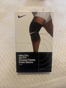 Nike Pro Closed Patella Knee Sleeve 2.0 Size Large Lightweight Breathable NWT - Picture 1 of 3