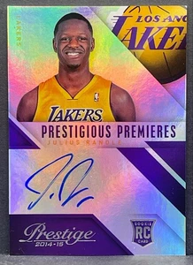 2014-15 Prestige Julius Randle Prestigious Premieres Rookie RC Auto #PP-JR  - Picture 1 of 2