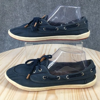 Zapatos Sperry Top Sider para mujer 9,5 M Drift Hale Boat azul lona con cordones informales Foto 1 de 4