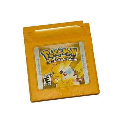 POKEMON YELLOW VERSION SPECIAL PIKACHU EDITION (NINTENDO GAME BOY, 1999) - Image 1 of 3
