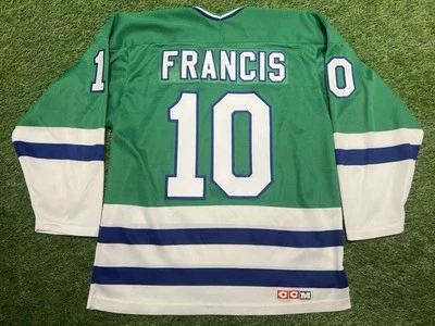 CAMISETA DE HOCKEY CCM RON FRANCIS HARTFORD WHALERS NHL TALLA M Foto 1 de 4