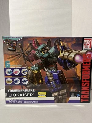 Transformers Platinum Edition Combiner Wars Liokaiser Hasbro brand new exclusive - Image 1 of 4