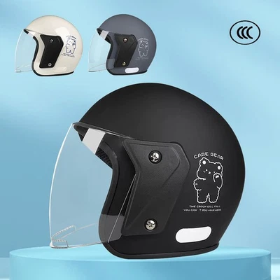 TJF 55-62CM Integralhelm Jethelm Motorradhelm Mit Visier Klapphelm Rollerhelm Helm