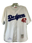 1955 Dodgers Jackie Robinsons Mitchell Ness Copperstown Collection Jersey Sz 54
