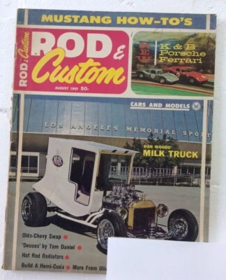 Rod & Custom Magazine August 1965 Foto 1 de 4