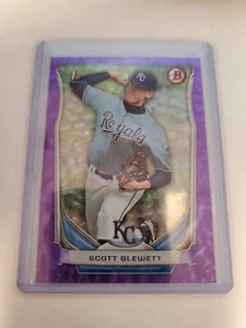 2014 Bowman Draft Purple Ice /99 Scott Blewett #DP54 - Picture 1 of 3
