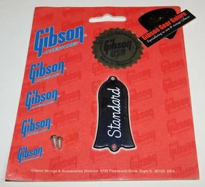 Gibson Les Paul Truss Rod Cover Standard Guitar Parts Custom SG Studio 80's NOS - Picture 1 of 3