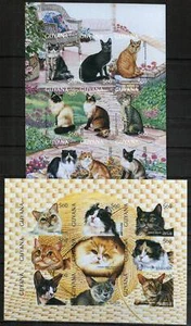 Guyana Stamp 3102-3103 - Cats - Picture 1 of 1