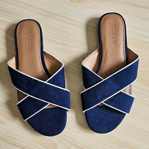 J. Crew Criss Cross Slide Sandalen Größe: 6. - Bild 1 von 12