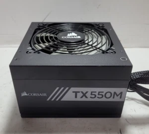 CORSAIR TX550M RPS0068 550W Desktop Power Supply *READ #0006 - Afbeelding 1 van 10