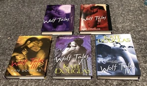 Lot of 5 Wolf Tales books Kate Douglas Volumes 1-5 Sexy HC - Picture 1 of 4