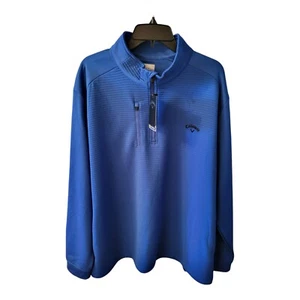 Callaway Weather Series Langarm Viertelreißverschluss Pullover Herren XXL Neu mit Etikett - Bild 1 von 3