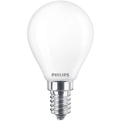 Philips 77771500 LED E14 Teardrop 4.3W=40W Warm White 2 Pack - Image 1 of 2