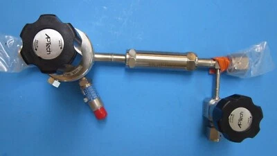 Barra de gas de alta pureza ASSY, 1/2" FVCR, regulador Aptech AP1810, SPAN 23-1161 Foto 1 de 4