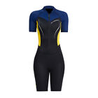 DIVE SAIL Women Wetsuits Swimwears Short Sleeves Scuba Snorkeling Body Suits