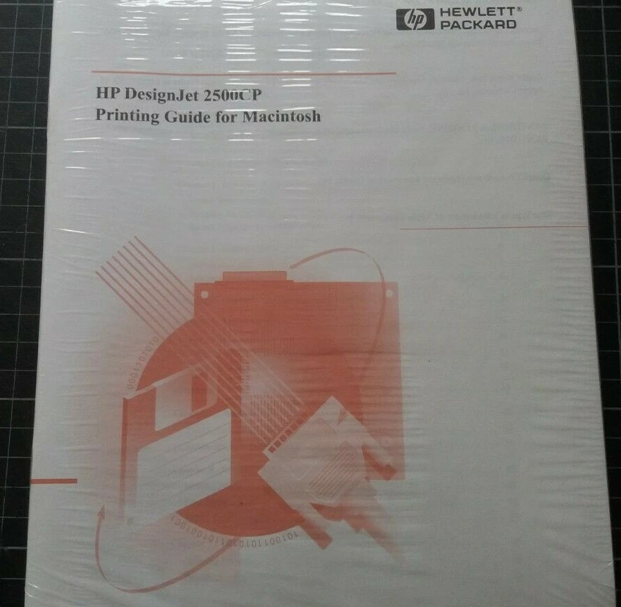 HP DesignJet 2500CP  2000CP  Printing Guide For MAC,New Unopened - Image 1 of 1