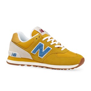 new balance yellow trainers